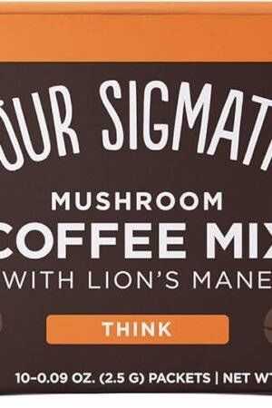Four Sigma Foods Mushroom Coffee Lions Mane 10 sachet (Case of 4)
