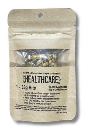 Magic Mushroom Granola Bite .33g – By HEALTHCARE