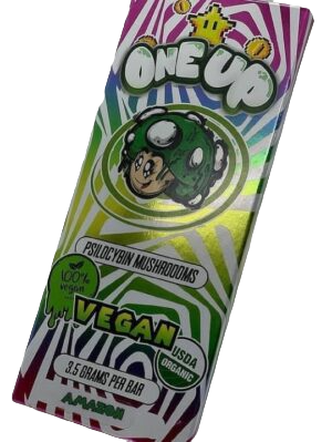 One Up Mushroom Chocolate Bars