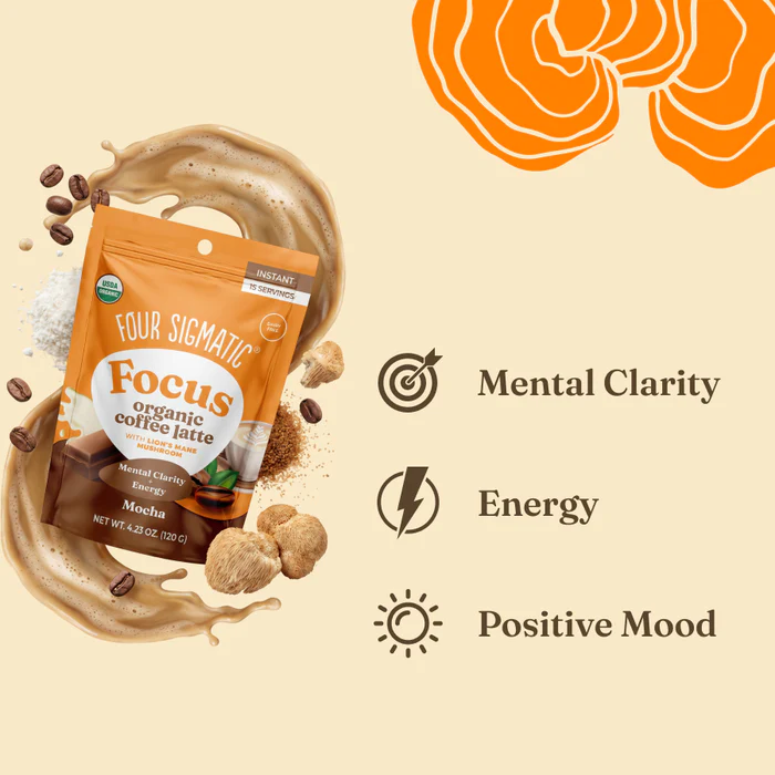 Focus Organic Coffee Latte - Mocha - Image 2