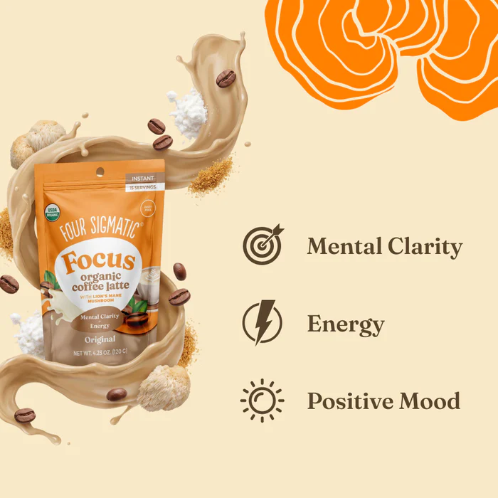 Focus Organic Coffee Latte - Original - Image 2