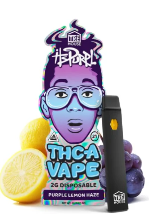 ItsPurpl Purple Lemon Haze THCA Vape Pen
