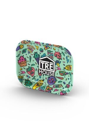 Metal Rolling Tray - Green