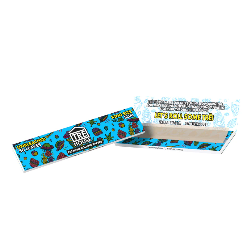Premium Rolling Papers (King-Size Slim) - 50 Leaves - 6pk - Image 2