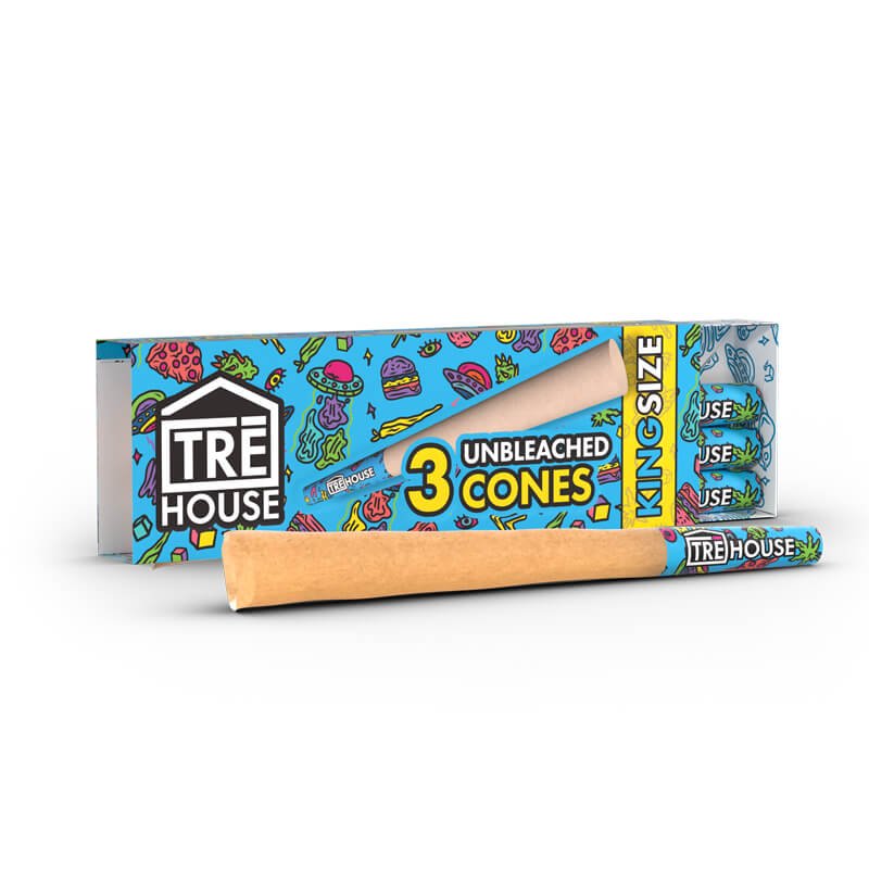 King-Size Slim Preroll Cones - 3ct - 4pk Bundle - Image 2