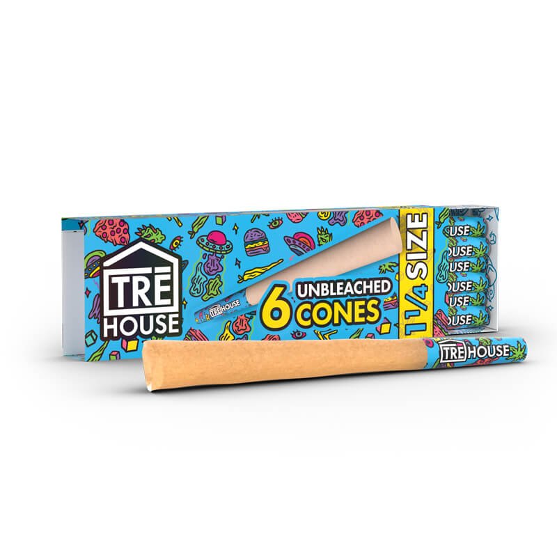 1¼" Ultra Thin Preroll Cones - 6ct - 3pk Bundle - Image 2