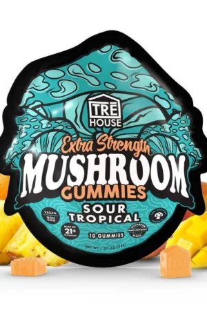 Sour Tropical Extra-Strength Mushroom Gummies