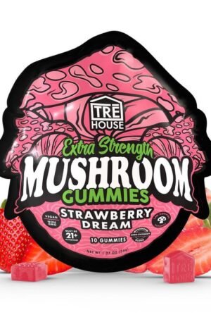 Strawberry Dream Extra-Strength Mushroom Gummies