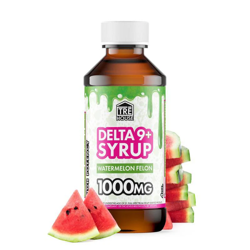 Delta-9 Syrup - Watermelon Felon - 1000mg