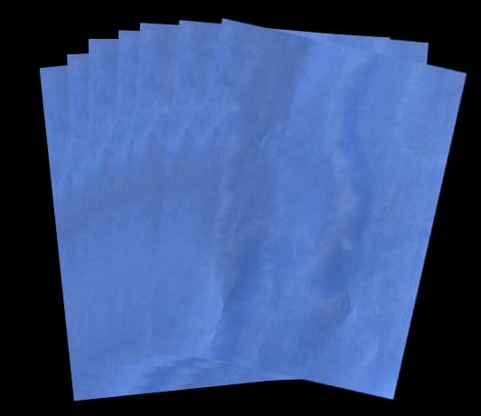 K2 Sheets – Blue Caution Extra Extra A4 Soaked K2 paper Sheets